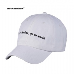 Custom small logo embroidery 100% cotton twill baseball Cap