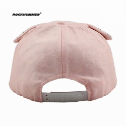 Fashion 5 panels Kid cap with Ear for Girl
